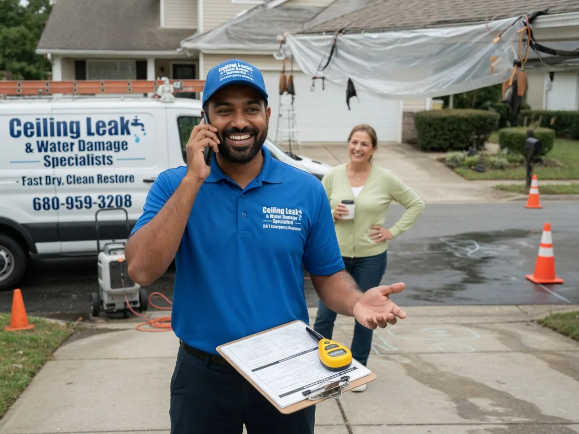Ceiling Leak Cleanup Bee Branch, AR FAQs